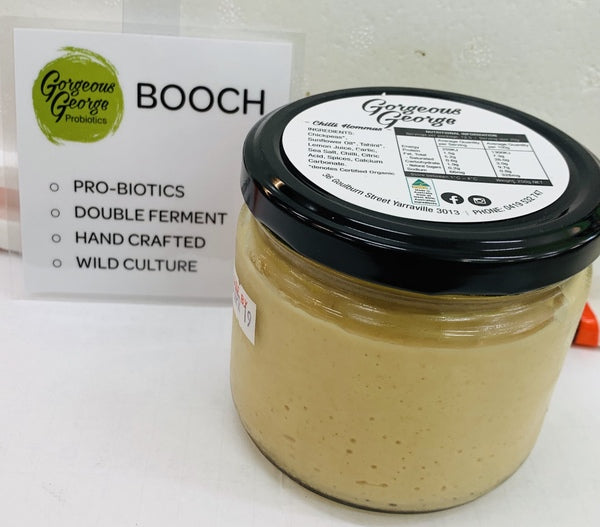 Chilli Hummus | 250g | Gorgeous George Probiotics | YG-FFF-607 | FFF-001240