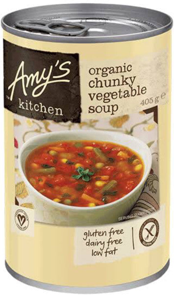 Organic Chunky Vegetable Soup
