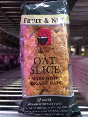 Organic Fruit & Nut Oat Slice | 100g | All Natural Bakery | PD-9322248001283 | YG-PSN-4120 | PD-052527