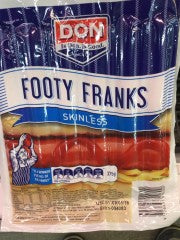 Skinless Footy Frankfurts | 375g | Don | PD-9326451099600 | YG-PSN-12901 | PD-052860