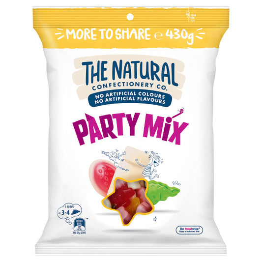The Natural Confectionery Co Party Mix 430g