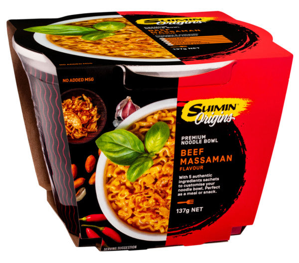Origins Premium Noodle Bowl Beef Massaman Flavour