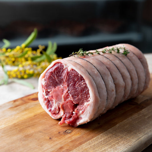 Mint & Rosemary Saddle of Lamb