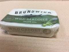 Wild Sardines In Olive Oil | 106g | Brunswick | YG-008309-PD-020635