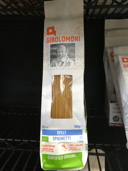 Organic Spelt Spaghetti 500g | 500g | Girolomoni | YG-012095-RO-022566