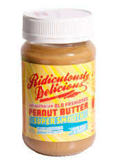 Old Fashioned Smooth Peanut Butter | 375g | Ridiculously Delicious | YG-012041-WH-023412
