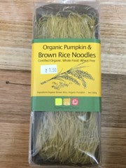 Organic Pumpkin & Brown Rice Noodles | 200g | Nutritionist Choice | YG-010340-PD-022423