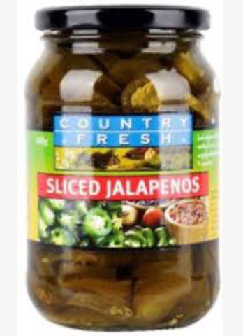 Sliced Jalapeños | 480g | Country Fresh | YG-004614-PD-015729