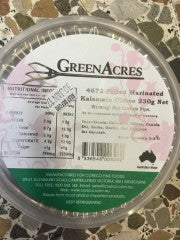 Pitted Marinated Kalamata Olives | 230g | Green Acres | YG-006106-PD-023510
