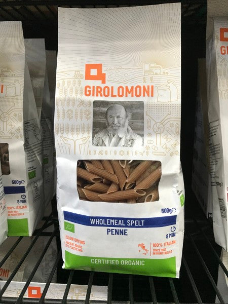 Organic Wholemeal Spelt Penne 500g | 500g | Girolomoni | YG-012096-RO-022561