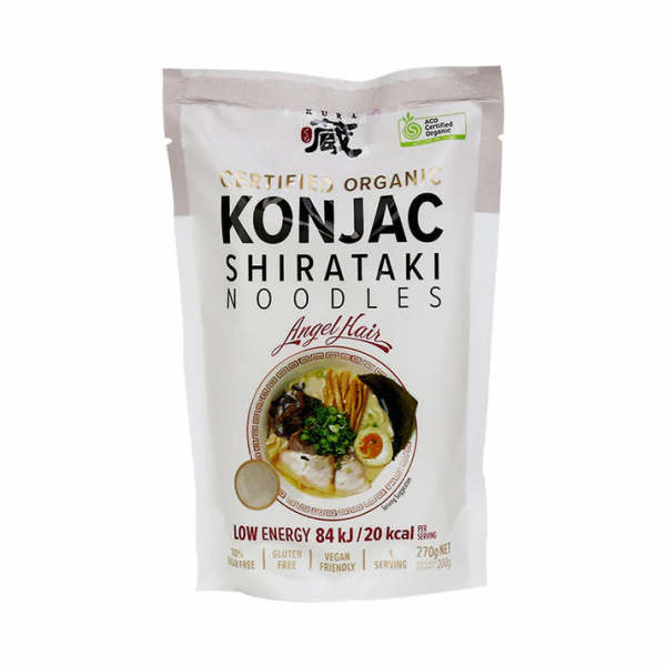 Konjac Shirataki Noodles Angel Hair | 270g | Kura | YG-012118-RO-023396