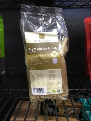 Olive Green Organics Quinoa And Rice Penne 300g | 300g | YG-012109-RO-023398