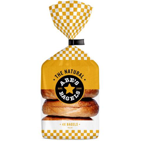 Natural Bagels | 4 Bagels | Abe's Bagels | YG-005126-PD-015497