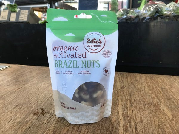 Activated Organic Brazils | 120g Bag | 2die4 | YG-011057-RO-006651