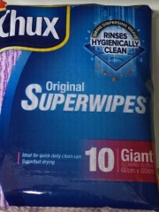 Superwipes Giant Cloths | 10 Giant Cleaning Cloths | Chux | YG-007583-PD-052983