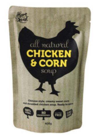 All Natural Chicken & Corn Soup | 400g | Hart & Soul | YG-005099-PD-017405