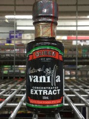 Natural Vanilla Extract Concentrated | 50ml | Queen Fine Foods Pty Ltd | YG-008703-PD-052435