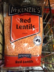 Red Split Lentils | 375g | Mckenzie's | YG-010554-PD-052747
