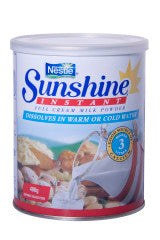 Sunshine Instant Full Cream Milk Powder Tin | 400g | Nestle | YG-008821-PD-052972