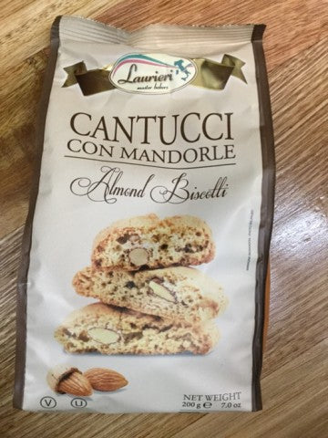 Cantucci Con Mandorle Almond Biscotti | 200g | Laurieri | YG-005354-PD-015140