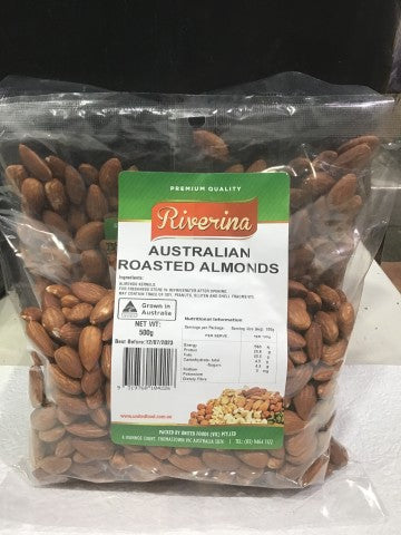 Roasted Almonds | 500g | Riverina | YG-000750-GFV-002179