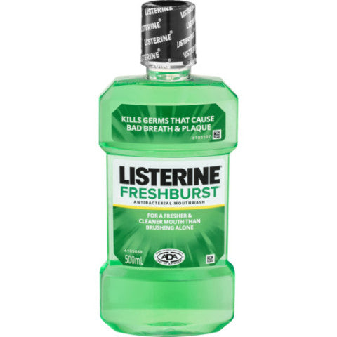 Freshburst Antibacterial Mouthwash | 500ml | Listerine | YG-004437-PD-005227