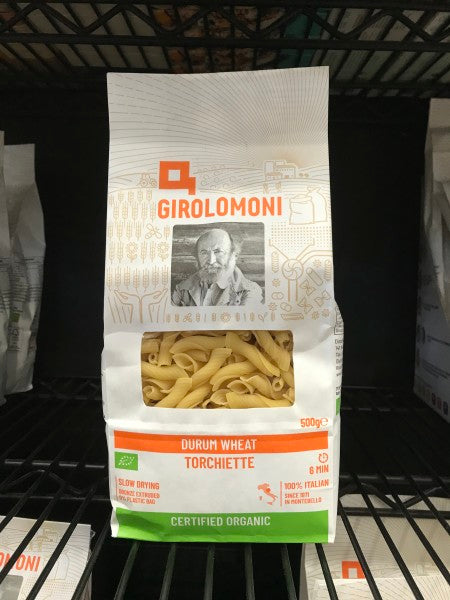 Organic Durum Wheat Semolina Torchiette 500g | 500g | Girolomoni | YG-012145-RO-022553