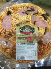 Capriciosa Thin Base Pizza | 420g | Cucina Del Nonno | YG-006970-PD-023727