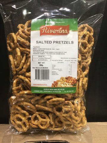 Salted Pretzels | 350g | Riverina | YG-000721-GFV-002177