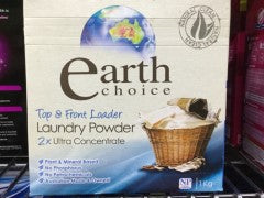 Ultra Concentrate Laundry Powder Top & Front Loader | 1kg | Earth Choice | YG-008100-PD-053150
