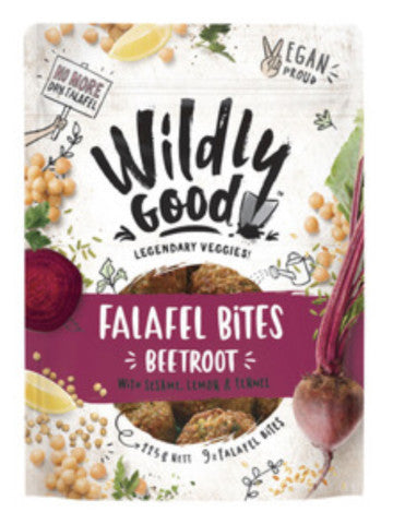 Vegan Falafel Bites Beetroot W/ Sesame, Lemon & Fennel | 225g | Wildly Good | YG-005026-PD-017043