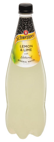 Lemon & Lime W/ Natural Mineral Water | 1.1l | Schweppes Australia | YG-012338-PD-016956