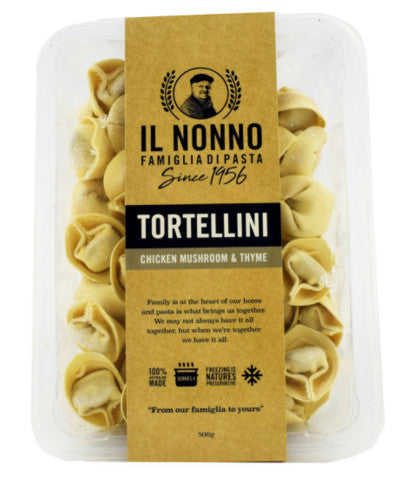Tortellini Chicken, Mushroom & Thyme | Serves 4 | Il Nonno | YG-011697-PD-005091