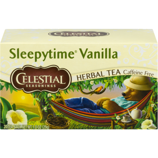 Sleepytime Vanilla Caffeine Free Herbal Tea | 29g | Celestial Seasonings | YG-005253-PD-015396
