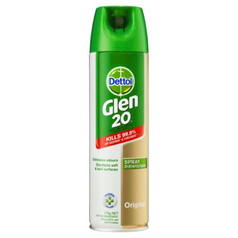 Glen 20 Disinfectant Spray Original | 175g | Dettol | YG-004543-PD-005861