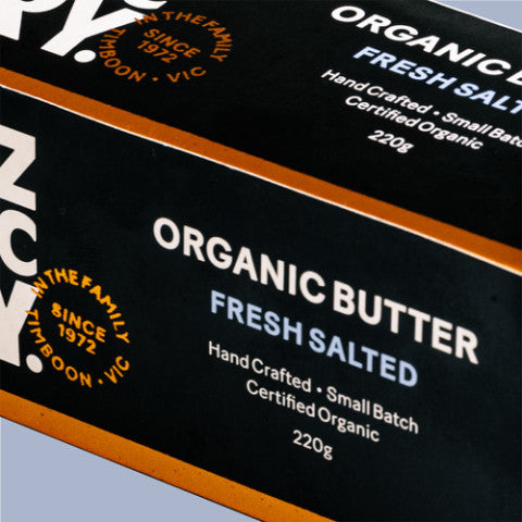 Organic Butter - Fresh Salted | 220g | Schulz Organic Dairy | YG-012026-SOD-002757