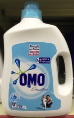 Sensitive Laundry Liquid | 4 Litres | Omo | YG-005487-PD-017916