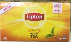 Quality Black Tea | 50 Tea Bags | Lipton | YG-005578-PD-018015