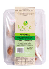 Organic Veggie Patties | 300g | Bite Me Fine Foods | YG-005688-PD-018004
