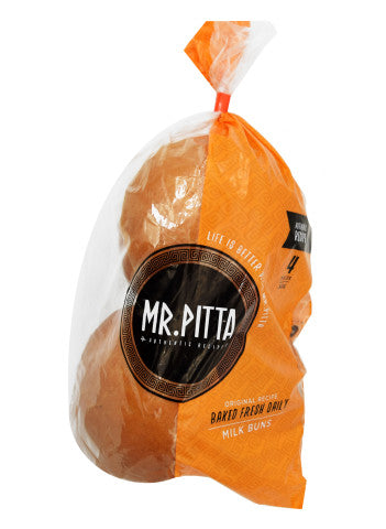 Milk Buns | 4 Buns | Mr. Pitta | YG-005111-PD-015508