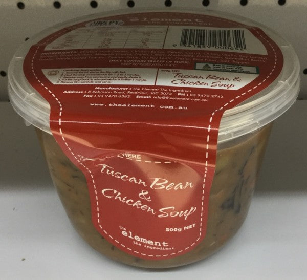 Tuscan Bean & Chicken Soup | 500g | The Element | YG-005562-PD-015085