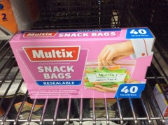 Snack Bags | 40 Pack 16 x 10 | Multix | YG-010297-PD-024075