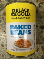 Baked Beans In Tomato Sauce | 420g | Black & Gold | YG-009521-PD-047006
