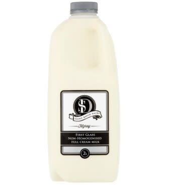 Non-Homogenised Full Cream Milk | 2 Litres | St David Dairy | YG-SD1-6 | SDD-006425