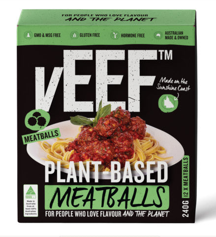 Plant-Based Meatballs | 12 Meatballs | Veef | YG-011530-PD-016360