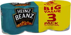 Baked Beans In Tomato Sauce | 3 Pack x 220g | Heinz | YG-009785-PD-051595