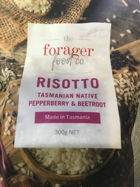 Risotto - Tasmanian Native Pepperberry & Beetroot | 300g | The Forager Food Co | YG-000612-GFV-002207