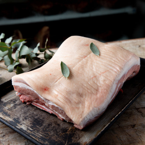 Berkshire Pork Belly On The Bone (Vacuum Sealed) | Product Comes In 500g Multiples | YG-000438-GMB-002320