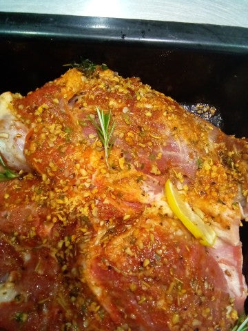 Butterflied Lamb Shoulder | 750g | Marinated With Lemon & Oregano | YG-001036-MW-002918