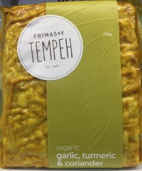 Organic Tempeh Garlic, Turmeric & Coriander | 250g | Primasoy | YG-005789-PD-014707